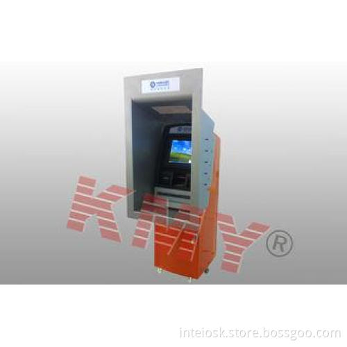 15'' Electronic Wall Mount Self Service Banking Kiosk With